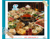 THƯỞNG THỨC ĐẠI TIỆC BUFFET LẨU CHUẨN GU ĐÀ NẴNG - NHẬN ĐẶT TIỆT BUFFET VỚI GIÁ HỢP LÝ ( 27 SEAFOOD 